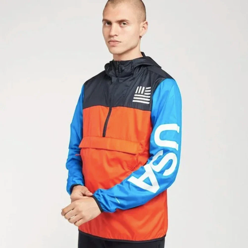 The North Face IC Anorak Windbreaker‎ Windwall Packable Jacket Mens $89 Sz S TNF